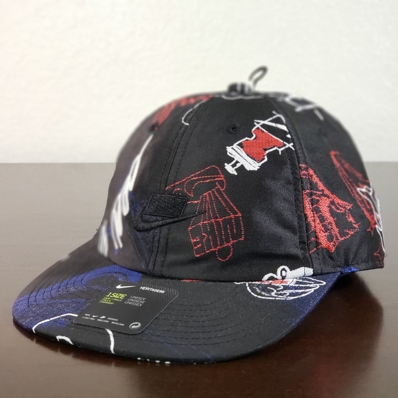 Nike Heritage 86 DOODLES Womens Adjustable Cap Hat - Picture 7 of 15